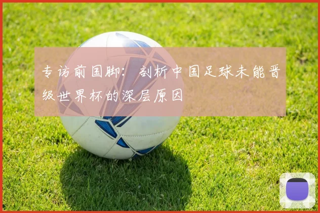 专访前国脚:剖析中国足球未能晋级世界杯的深层原因