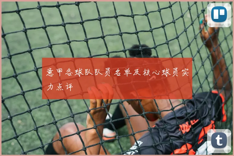 意甲各球队队员名单及核心球员实力点评